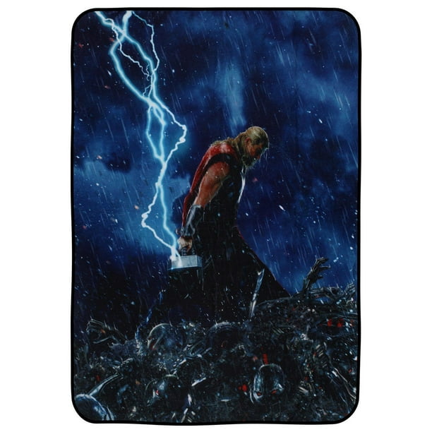 Thor blanket Avengers bedding soft fleece for babies kids and adults
